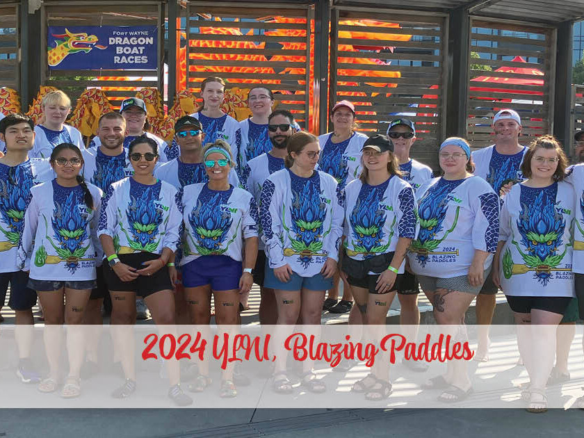 2024 YLNI Blazing Paddles team